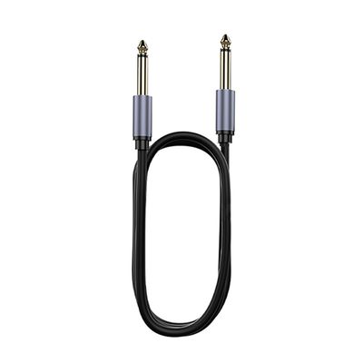 6.5 mm til 6.5 mm afskærmet lydkabel, dobbelt kanal - Ideel til mixer, guitar, keyboard og højttaler 5 m