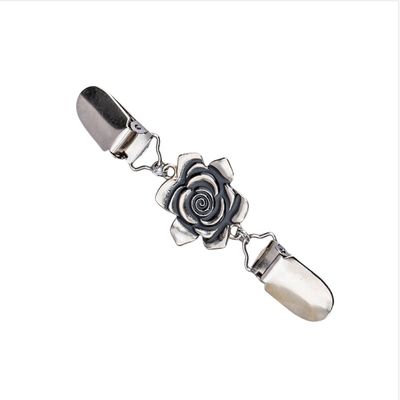 Vintage Sjalspänne - Halkfritt Tröjklämma för Koftor och Scarves