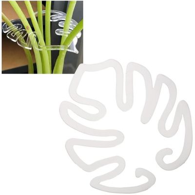 10 st Växtstöd - Klar ABS Monstera Bladformningsverktyg för Klätterväxter