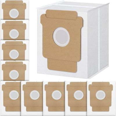 10-pak Erstatningsstøvposer Kompatible med iRobot Roomba i & s-serien Robotstøvsugere