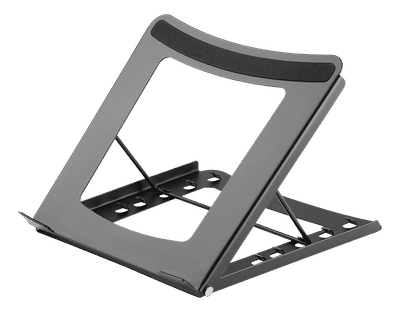 OFFICE Foldable steel laptop/tablet stand 5 adjust 1015"