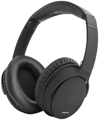BT500 BT noise-cancelling headphones mic. black