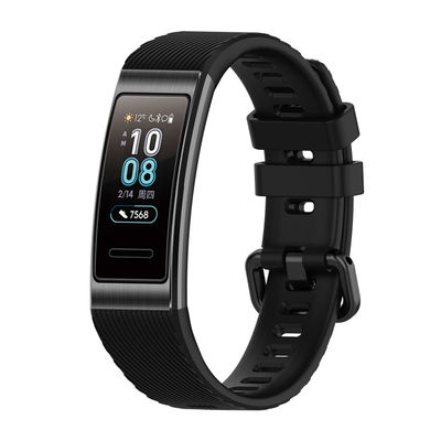 Klokkereim til Huawei Band 3/3 Pro / 4 Pro Svart TPU