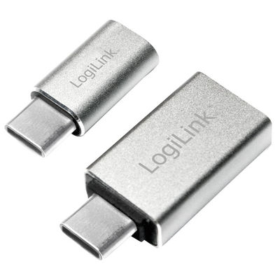 USB-C–USB-A- / USB-C–MicroUSB-sovittimet