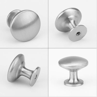 Knoppar till luckor och lådor - 24mm 10-pack Matt Rostfritt stål