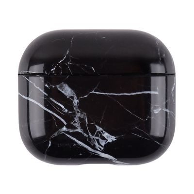 Suojakuori AirPods 4 -latauskotelolle - Musta Marmori
