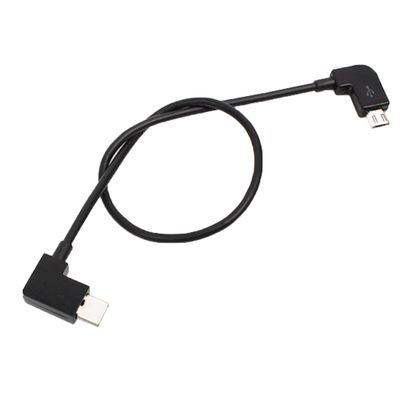 Micro-USB til USB-C-kabel til DJI Mavic Pro & Spark-fjernbetjening - 30 cm