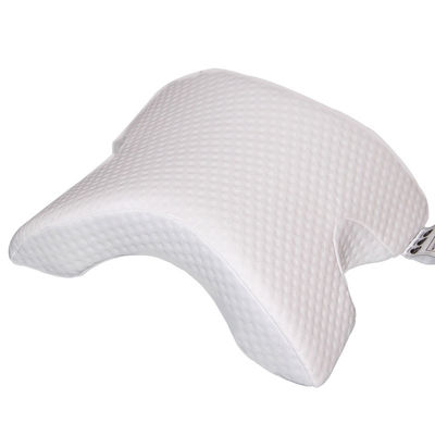 U-Kudde / Parkudde med armtunnel / skedkudde / memory foam-kudde / kudde för avlastning av armen