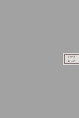 Gray Plain Notebook