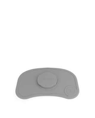 Twistshake Click-Mat Mini 31 x 17 cm Non-Slip Feeding Placemat for Most Highchair Trays, Placemat Grade Strong Suction, BPA Free, 6+ Months, Gray D2C