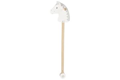 GOKI- Caballito de Palo, Estrellita No Aplica Madera, Multicolor, Small/Medium (53806)