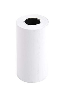 Exacompta - Réf. 43642E - Boîte de 20 bobines pour tickets de carte bancaire - largeur 57 mm x diamètre 30 mm - mandrin 12 mm -1 pli thermique 55g/m² sans Phénol - Métrage (+/-2m) : 9 m - blanc