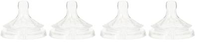 Philips Avent SCF044/27-2 - Tetinas natural flujo rápido, 6m+, con 3 agujeros (Paquete de 2)
