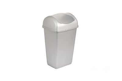 Tontarelli Poubelle Swing 9L Argent