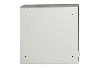 Connetto - Wandbox dvr/nvr 2 sloten met opklapbaar rek en verstelbare vergrendelingen, VESA-aansluiting voor monitor inclusief lichtgrijs