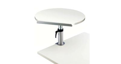 Maul Ergonomisch tafelbureau, in hoogte verstelbaar, kantelbaar, draagkracht 30 kg, tafelblad wit, 60 x 51 x 43 cm, 9301102