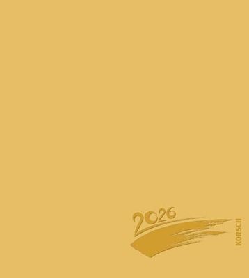 Foto-Malen-Basteln Bastelkalender gold 2026: Fotokalender zum Selbstgestalten. Do-it-yourself Kalender mit festem Fotokarton. Edle Folienprägung. Format: 21,5 x 24 cm
