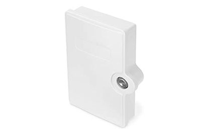DIGITUS FTTH Scatola di distribuzione per esterni - per 2x SC/Simplex o 2x LC/Duplex - classe di protezione IP65-2 ingressi per cavi PG13.5 - chiudibile a chiave - portagiunti integrato - grigio