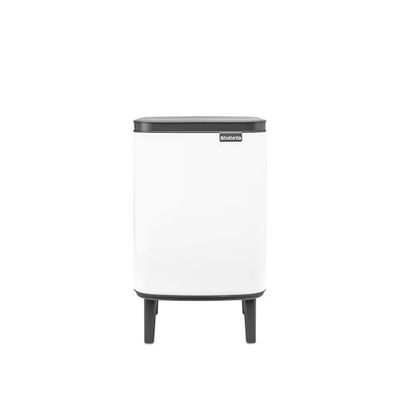 Brabantia Bo Hi Prullenbak - 7 l - White