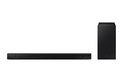 Samsung Soundbar HW-B530/ZF met subwoofer, 2.1 kanalen 360 W 2022, diepe bas, surround-effect, geoptimaliseerd geluid, unieke afstandsbediening