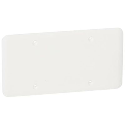 Legrand 080182 - Coperchio universale Batibox per scatola Batibox, 2 posti, 155 x 85 mm, confezione da 10