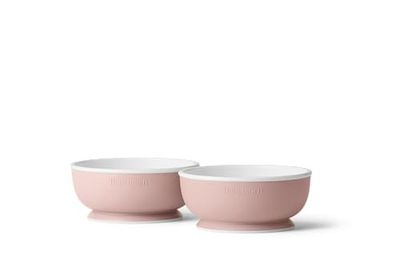 BabyBjörn Barnskål, 2-pack, Blekrosa