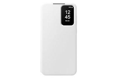 Samsung Galaxy Official Smart View Wallet Case for Galaxy A55, White