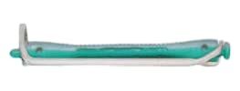 BIFULL BIGUDI PLASTICO 7 mm 12 UDS, Svart, Standard