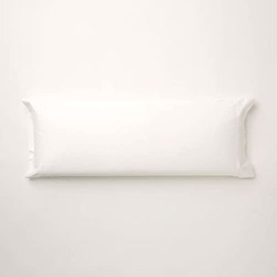 BELUM | Funda Almohada Satén 300 hilos liso Medida: 90 cm Color: WHITE | Funda Almohada Satén suavidad al tacto y confort al acostarse en ella