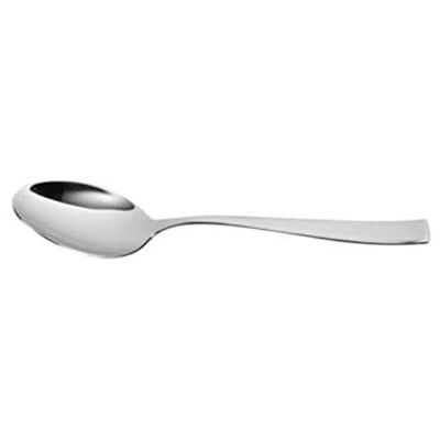Stalwart A4106 Facet Dessert Spoon, 18/10 (Pack of 12)