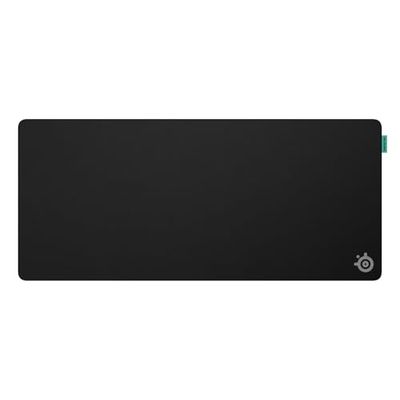 SteelSeries tapis de souris gaming QcK XL Performance Balance - Densité élevée pour une glisse fluide - Bords cousus à profil bas - Base antidérapante en néoprène - Taille 900 x 400 mm -FPS, MOBAs,RTS