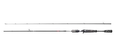 Berkley URBN II Baitcast Finesse Hengel - Lichtgewicht 30HDC Koolstof, Roestvrijstalen Geleiders, Ideaal voor Stadse Zoetwatervissers Roofvissen met Spinners, Lepels en Crankbaits, 2,00m