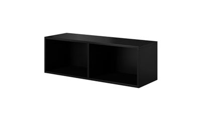 Cama open opbergkast ROCO RO2 112/37/37 zwart
