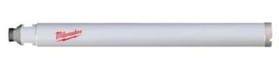Milwaukee, Couronne diamant à eau WCHPTK 61 mm 1 1/4 UNC, Réception standard 1/2″ G pour les petits diamètres & 1 1/4″UNC pour les plus gros diamètres, Soudure laser de 10 mm
