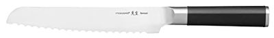 Fiskars Couteau à Pain à Lame Dentelée, Sensei, Longueur totale : 33 cm, Acier inoxydable à haute teneur en carbone/plastique, 1024270