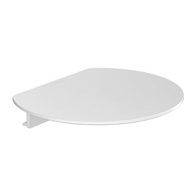 hansgrohe WallStoris - Mensola per doccia senza forare, mensola per lavabo, mensola bango, accessori bagno, accessori doccia, bianco opaco, 27915700