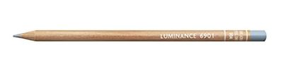 Caran d'Ache Luminance Colour Pencil Artist 6901.004 - Lápices de colores, 3 unidades, color gris acero