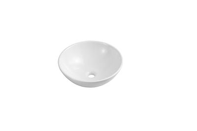 iBathUK | Moderno rotondo in ceramica guardaroba bacino ciotola piano di lavoro lavandino del bagno CA1001