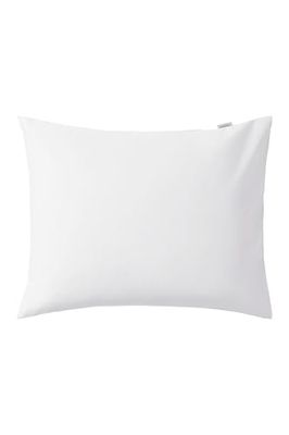 Jotex Zack Satin Pillowcase Exclusive Satin Made of Organic Cotton GOTS Certified Cushion Cover, White, 80 x 80 cm