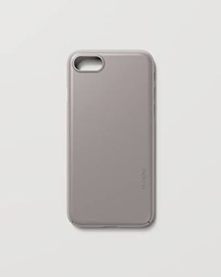 NUDIENT Dunne telefoonhoes voor iPhone 7, iPhone 8 en iPhone SE (Clay Beige)