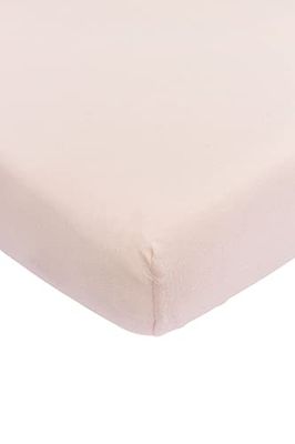 Meyco Baby Hoeslaken wieg - Uni Soft Pink - 40x80/90cm - Single Pack