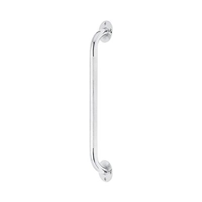 Medline Knurled Chrome 18” Grab Bar for Shower & Bathtub, Independence & Ease of Movement — for Elderly, Handicapped or Seniors, 300 lb. Capacity, 1 Bar
