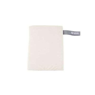 Ergobaby bärsjal för nyfödda upp till 11,3 kg, Aura Knit bärsjal, elastisk och andas, unisex bärsjal, Cream