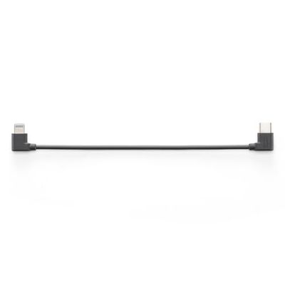 DJI Cable de carga de teléfono/grabación de audio (USB-C a Lightning), Compatibilidad: Osmo Mobile 7P, Osmo Mobile 7