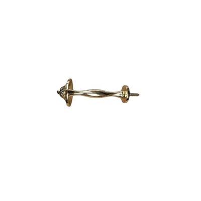 Set van 50 stuks gordijnhouders in Louis XV-stijl, messing, ideaal voor pro of dealer