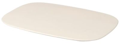 Broste Copenhagen Vils 55000016 Assiette de service en faïence Blanc cassé 30 x 22 x 1 cm