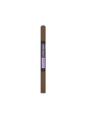 Maybelline New York Express Brow Duo Eyebrow Filling, Natural Looking 2-In-1 Pencil Pen + Filling Powder Brunette