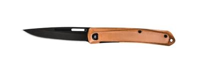 Gerber Cooper-lemmet, lemmetlengte: 9,4 cm, koperstaal/D2, bruin/zwart, 30-001869