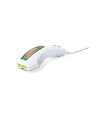 Beurer IPL Pure Skin Pro Epilateur à la Lumière Pulsée Longue Durée , Epilateur compact IPL , Testé Cliniquement , Cartouche de 600 000 Impulsions Lumineuses , Mode Auto-Flash