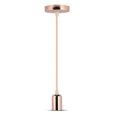 V-TAC SKU.3781 VT-7448 - Candeeiro de teto (E27, plástico e outros materiais, 60 mm de profundidade), cor rosa